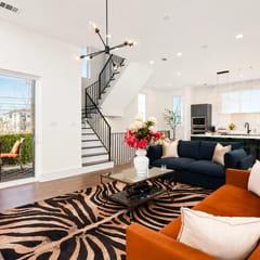 Onyx: Sleek 4BR Luxury Retreat in Rice Military
